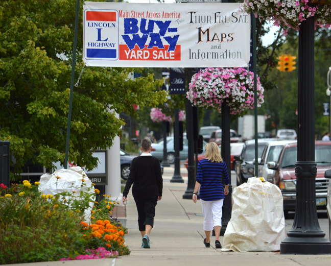 Ada's Lincoln Highway BuyWay Yard Sale meeting July 25 Ada Icon