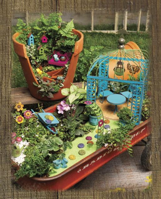 make a fairy garden