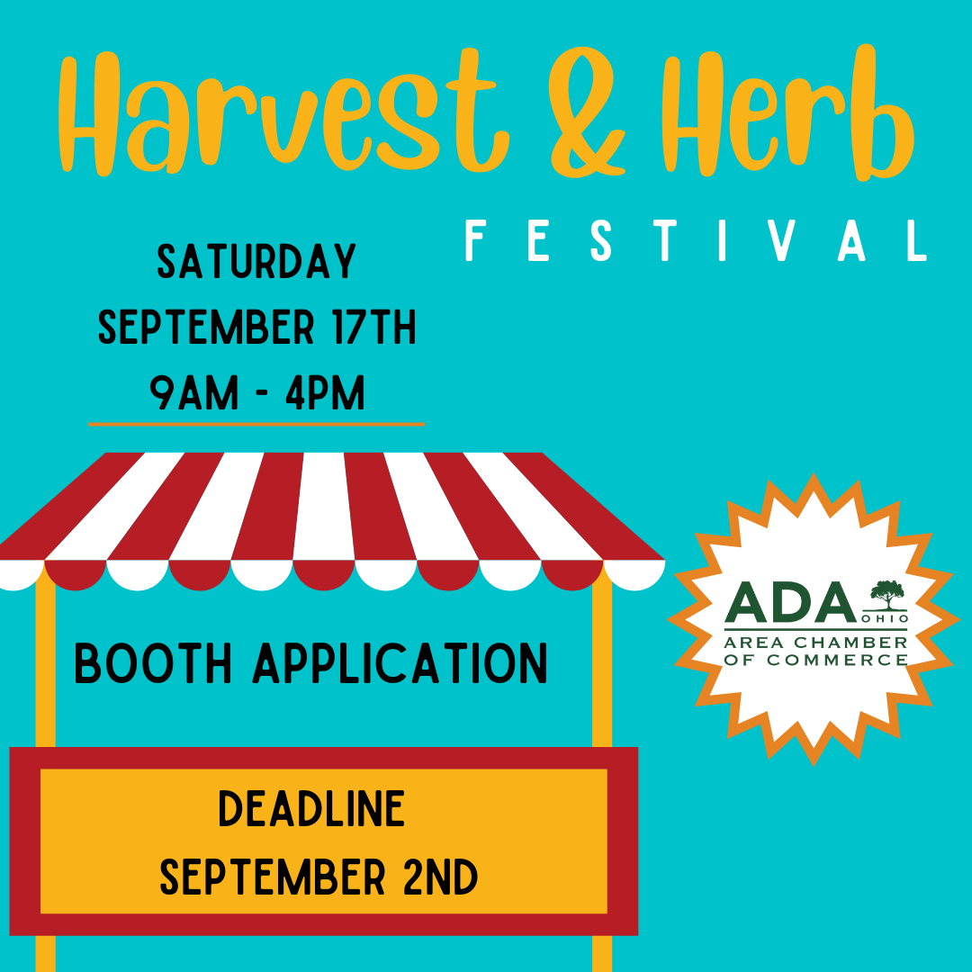 Harvest & Herb Festival vendor deadline Ada Icon