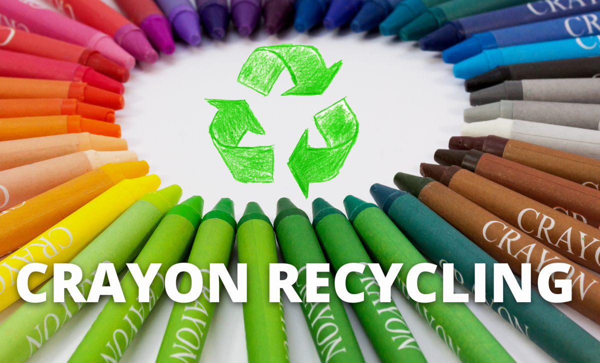 Broken crayons? Recycle them for Earth Day 