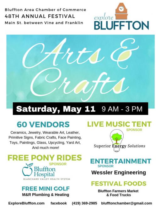 Bluffton invites you to its arts and crafts festival on Saturday | The ...