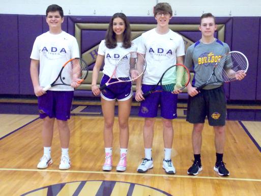 Ada High School tennis squad returns three seniors, four letter